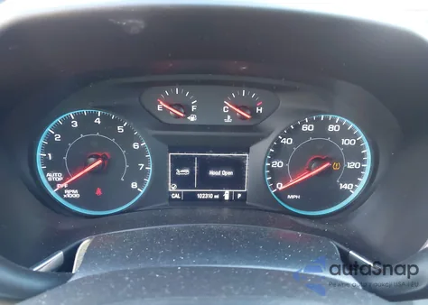 2020 Chevrolet Equinox Fwd Ls из США, поврежденный, VIN 2GNAXHEV2L6221539